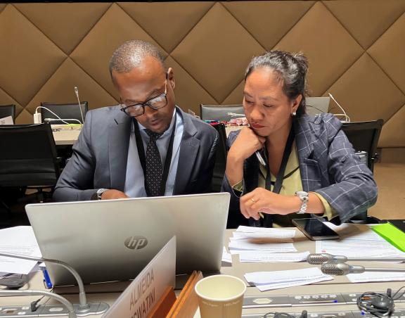 Participants of the TACB training