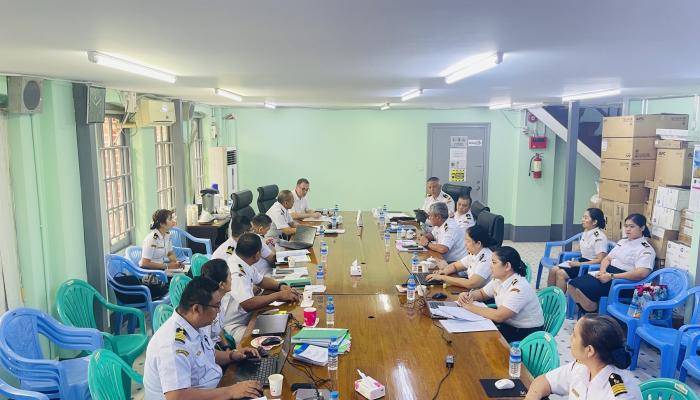 Myanmar Customs meeting